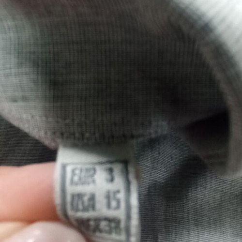 Men's cotton shirt Zara gray like new, size M