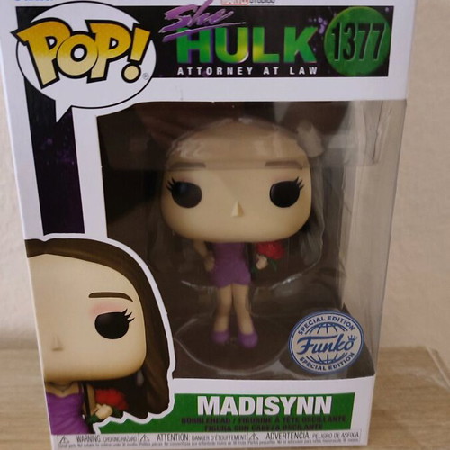 Funko POP! Marvel She-Hulk Madisynn #1377 Exclusive figure new