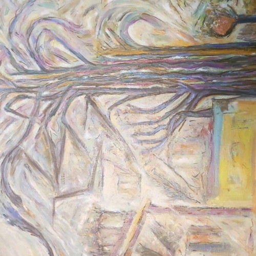 Original painting 70×50 cm abstract landscape new