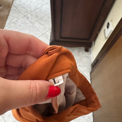 Skort Primark used, size L 40 12, brown and red
