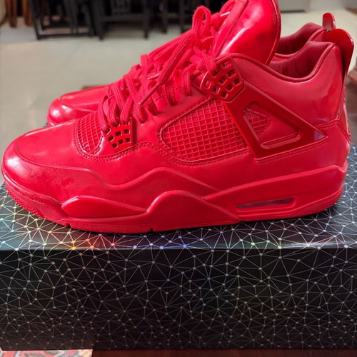Jordan 11LAB4 sneakers new, size 44, red