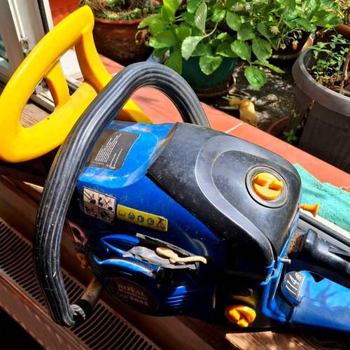 Royal Einhell RBK 5045 chainsaw used, petrol, 440 mm bar