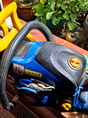 Royal Einhell RBK 5045 chainsaw used, petrol, 440 mm bar
