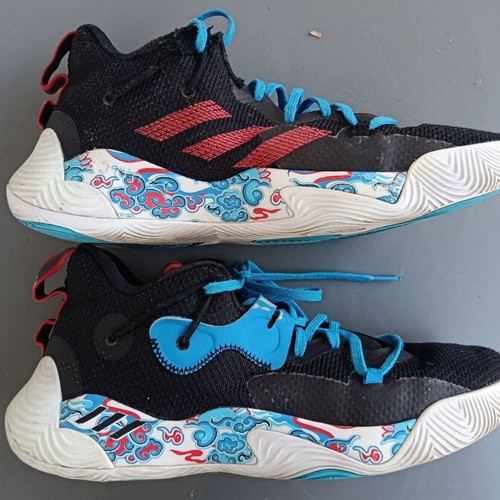 Adidas Harden Stepback 3 shoes like new size 43 1/3 black and blue