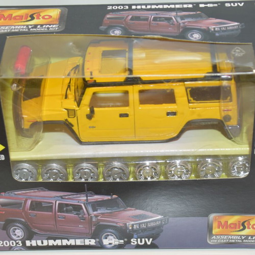 Maisto Hummer H2 SUV 1:27 assembly model 2003 new