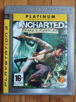 Uncharted Drake's Fortune PS3 game used, complete