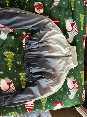Puffer jacket Bershka like new, black and gray