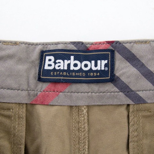Barbour Khaki Tan Cotton Bermuda Shorts used