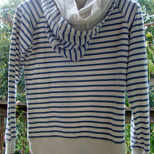FLG Flashlights Double Hood Lace Up sweatshirt like new, size S 36/38