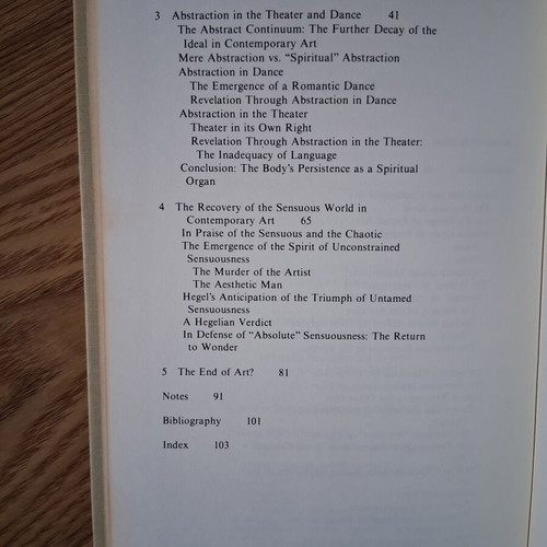 A Hegelian Account of Contemporary Art like new, English