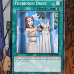 Forbidden Dress Quick Play Spell κάρτα σαν καινούργιο