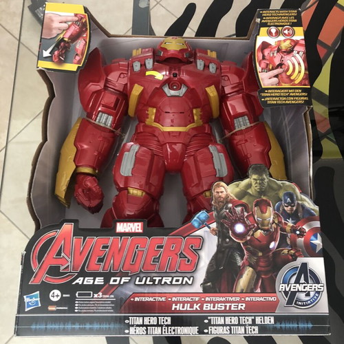 Hulkbuster 14” Big Interactive Figure Avengers Age of Ultron new in box