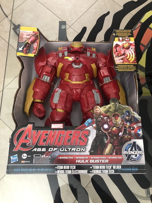 Hulkbuster 14” μεγάλη διαδραστική φιγούρα Avengers Age of Ultron καινούργια σε κουτί