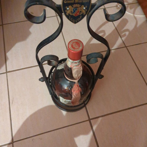 Grand Marnier liqueur used with cognac, collector's item