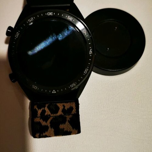 Huawei smartwatch like new with replaced strap