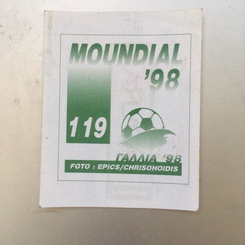 Abelardo Fernandez Spain Mundial 98 sticker like new