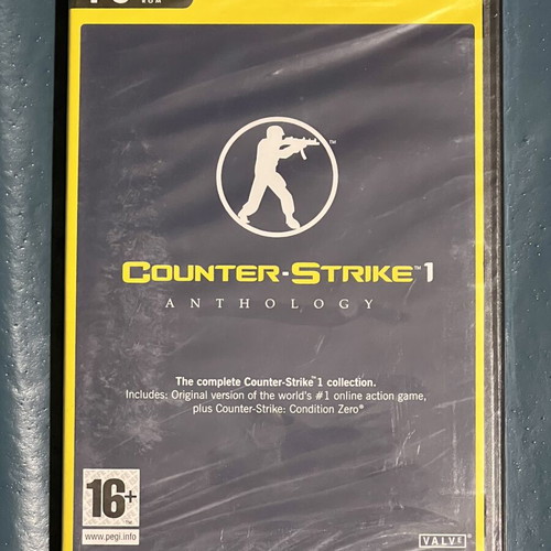 Counter-Strike 1 Anthology PC game factory sealed, collectible