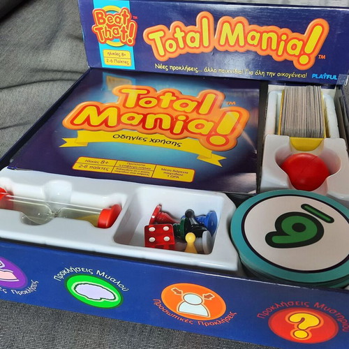 Total Mania! board game like new with new challenges for the whole family