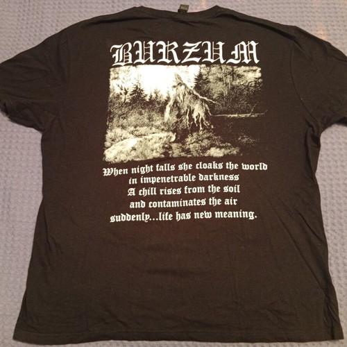 T-shirt Burzum Filosofem Large like new