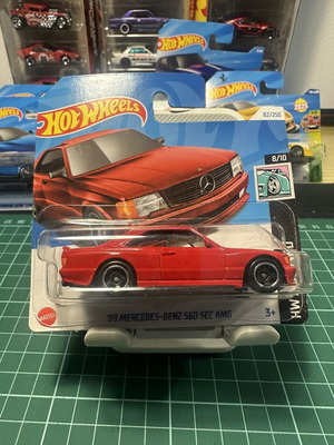 Hotwheels '89 Mercedes Benz 560 AMG like new
