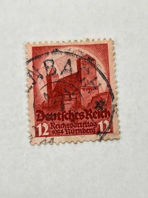 German Reich Stamp The Castle of Nuremberg 1934 like new