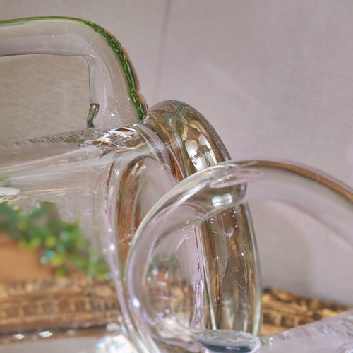 Set of 2 glass beer mugs 300 ml and 500 ml, Austria