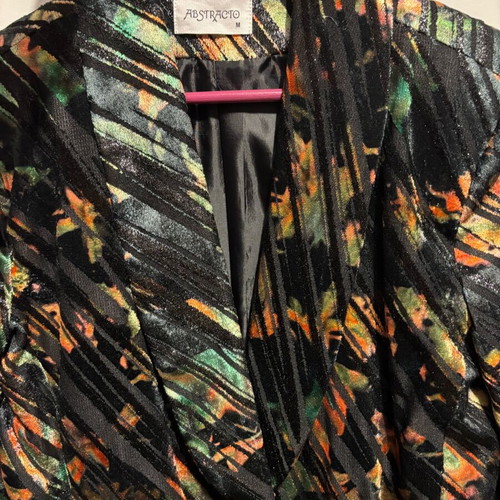 Abstracto jacket like new, multicolor, size M