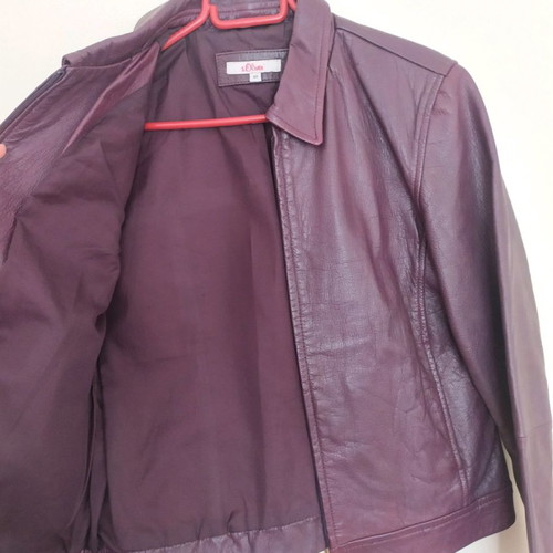 Leather jacket S.Oliver like new, size M