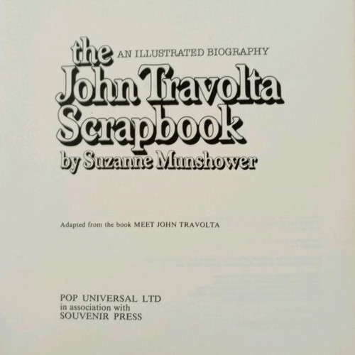 Book The John Travolta Scrapbook used, English