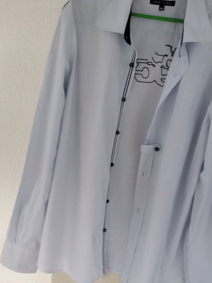 Αντρικό πουκάμισο μεταχειρισμένο, μέγεθος XXL, με μικρό ξεθώριασμα