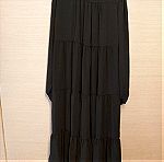  Φόρεμα μίντι μαύρο Νο S-m