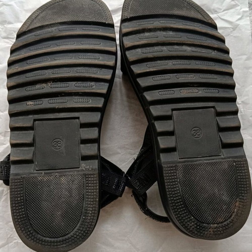 Renato Garini flatforms like new, black, size 38