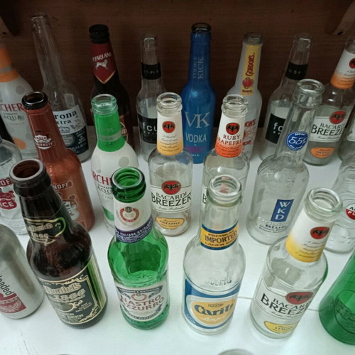 Bottle collection used, pack of 42 pieces