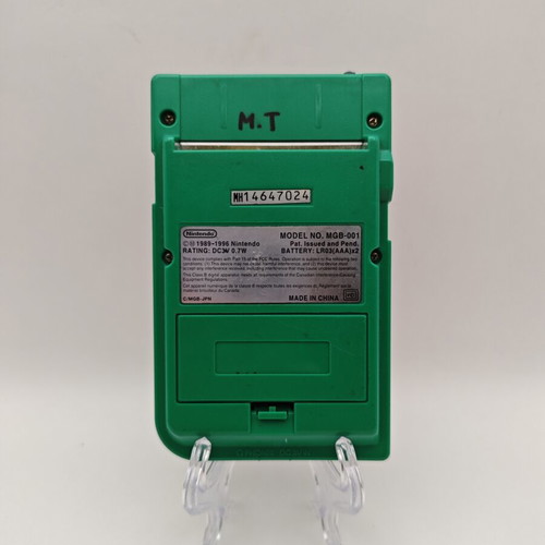 Gameboy Pocket green used, official Nintendo handheld console