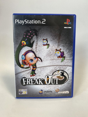 Freak Out PlayStation 2 PS2 game like new, English