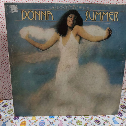 Donna Summer A Love Trilogy vinyl record used, pop