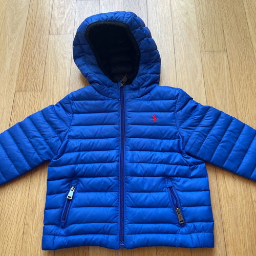 Polo Ralph Lauren jacket used, blue, size 98 cm