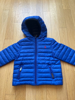 Μπουφάν Polo Ralph Lauren μεταχειρισμένο, μπλε, μέγεθος 98 cm