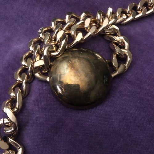 Zara statement necklace gold used
