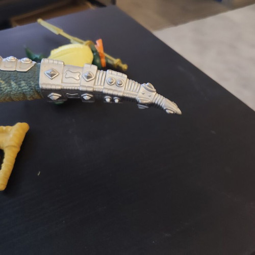 TMNT Paleo Patrol Dino Runners Allosaurus & Michelangelo Playmates 2006 set