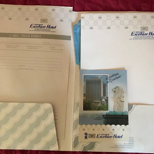 Vintage Collectible Letter Sets from Thailand and Singapore 1988 mint