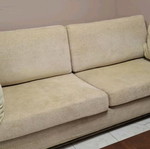 Sofas and solid wood living room set used