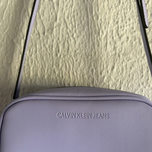 Calvin Klein lilac crossbody bag like new