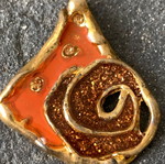 Copper pendant used