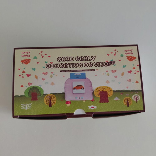 Electronic English Learning Toy with 60 Cards for Preschoolers