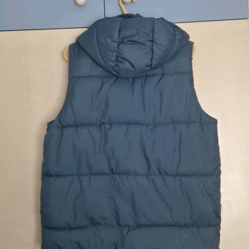 Zara boys blue vest with hood used, size 164 cm, age 14