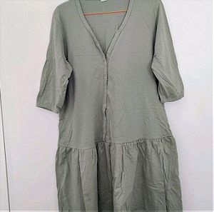 Πράσινο φορεματακι/νυχτικό εγκυμοσύνης και θηλασμου ν. Large