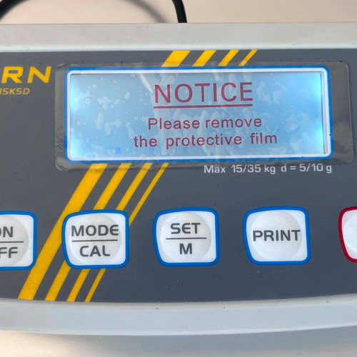 KERN DE 35K5D Professional Electronic Scale like new, 15kg/35kg
