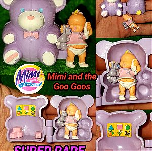 Mimi and the Goo Goos Playet BlueBird Mattel 1994 SUPER RARE Αυθεντικό σέτ μίνι φιγούρες baby bear