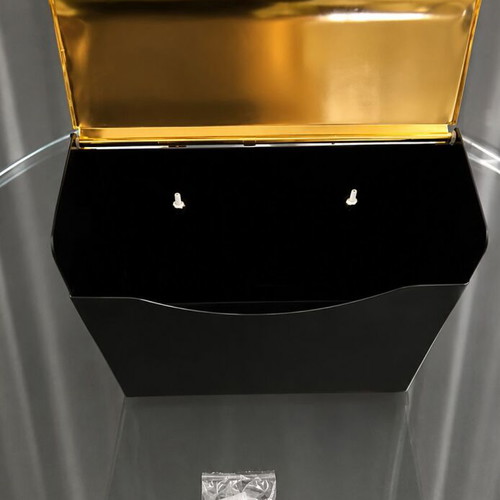 Toilet Paper Holder Scandinavian Luxury with Gold Details